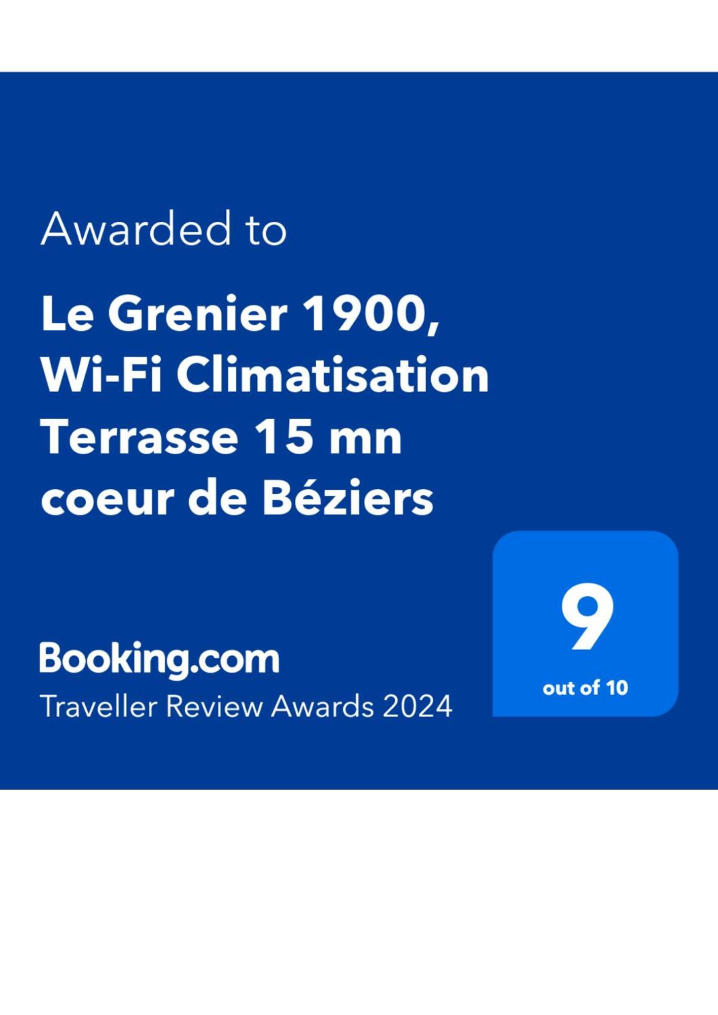 Le Grenier, Climatisation Terrasse Wi-Fi Netflix 15 Mn Coeur De Ville Béziers Zewnętrze zdjęcie